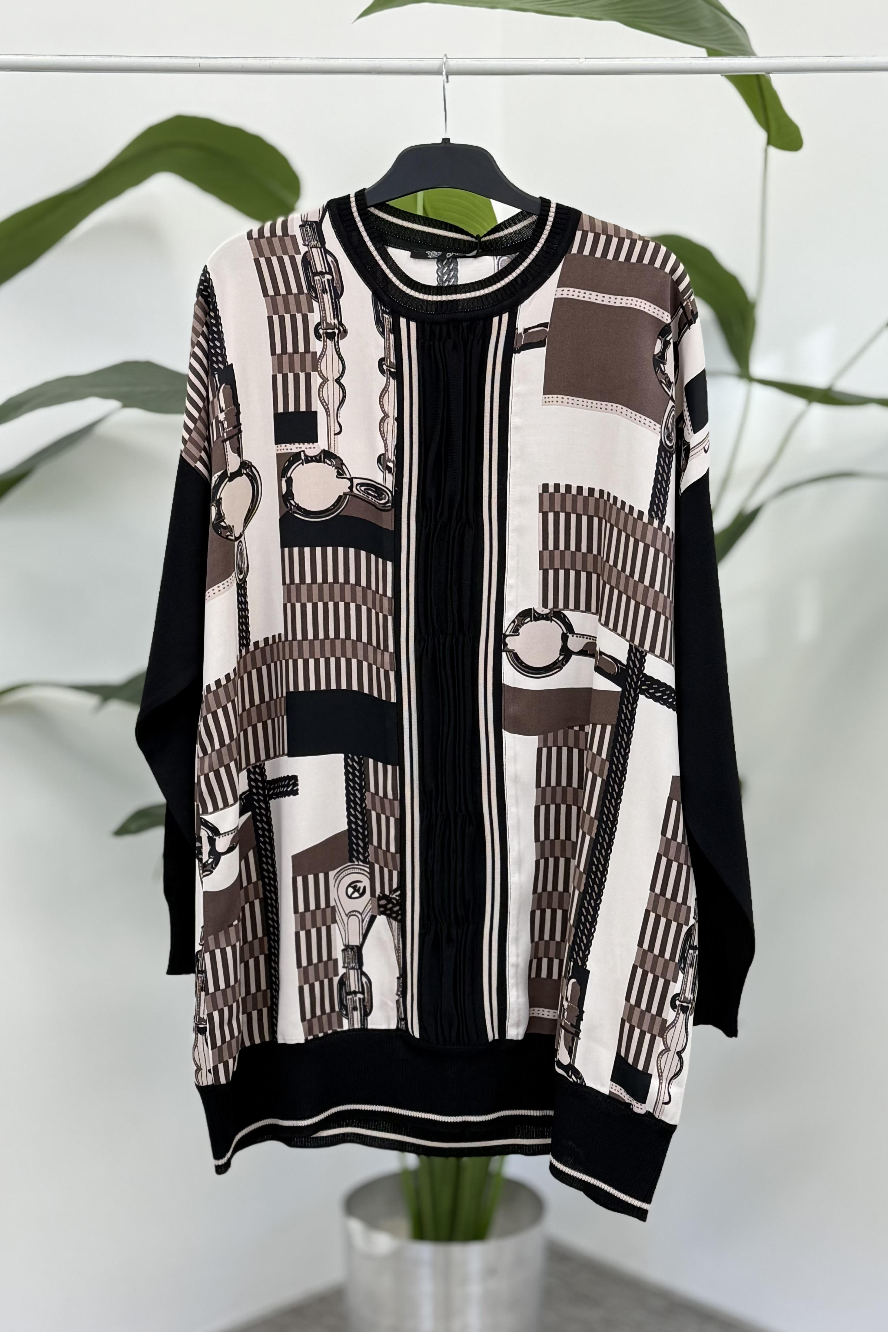 Ghisa 4148 Tunik - Kahve