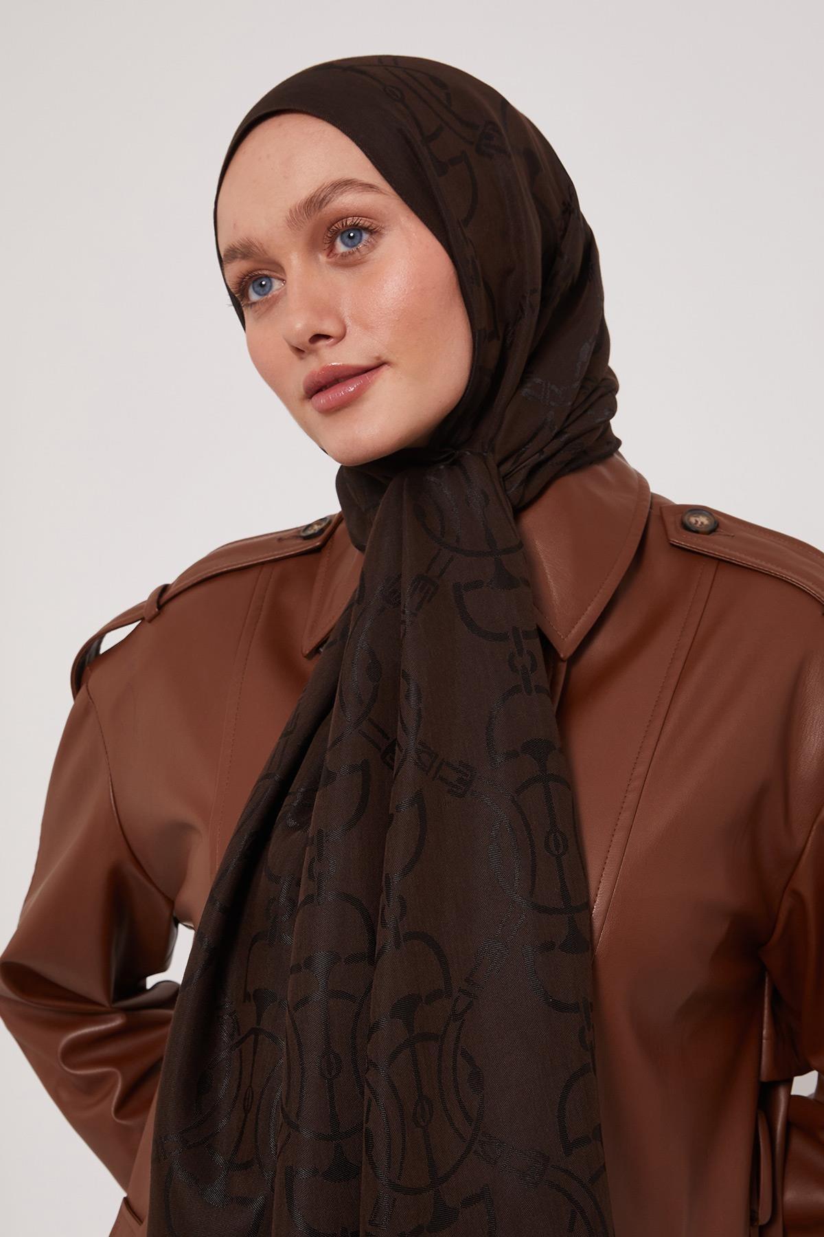 Luvensara LS003 Şal - Acı Kahve