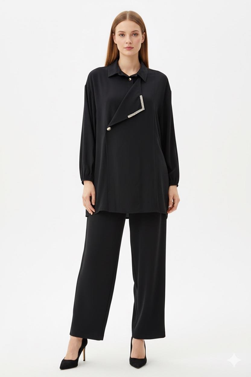 Ghisa 4100 Takım - Siyah