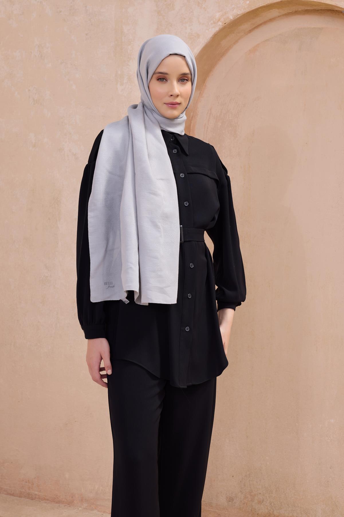 Belli Fresh Nora Şal 3 - Gümüş