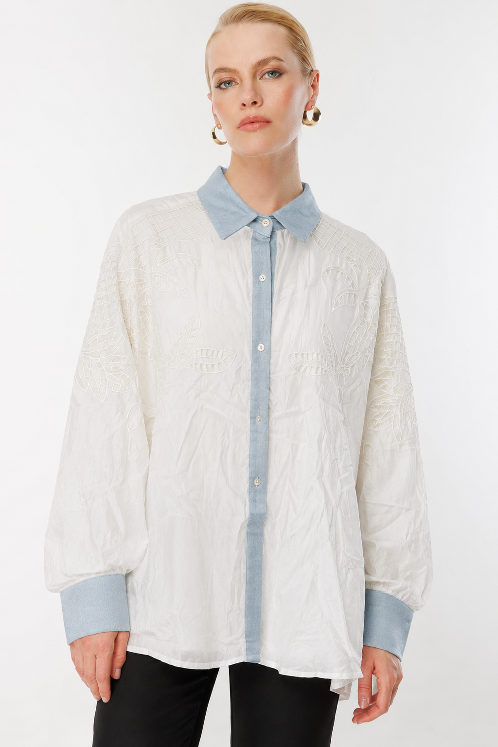 Ghisa 4435 Tunik - Ekru