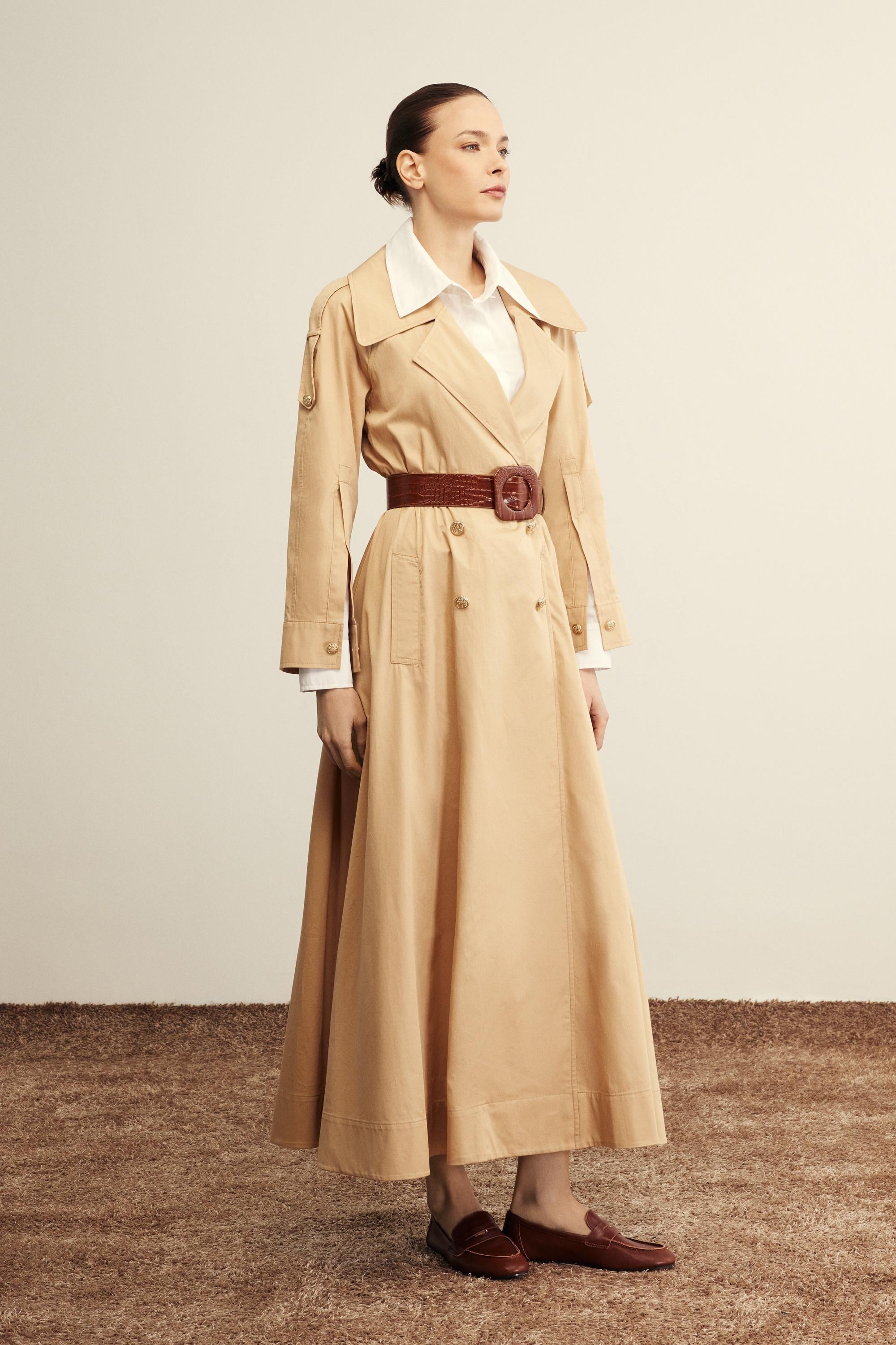 Venöve 0009 Zora Elbise - Bej