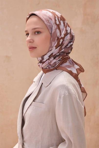 Belli Premıum Soft Eşarp 7 - Taba