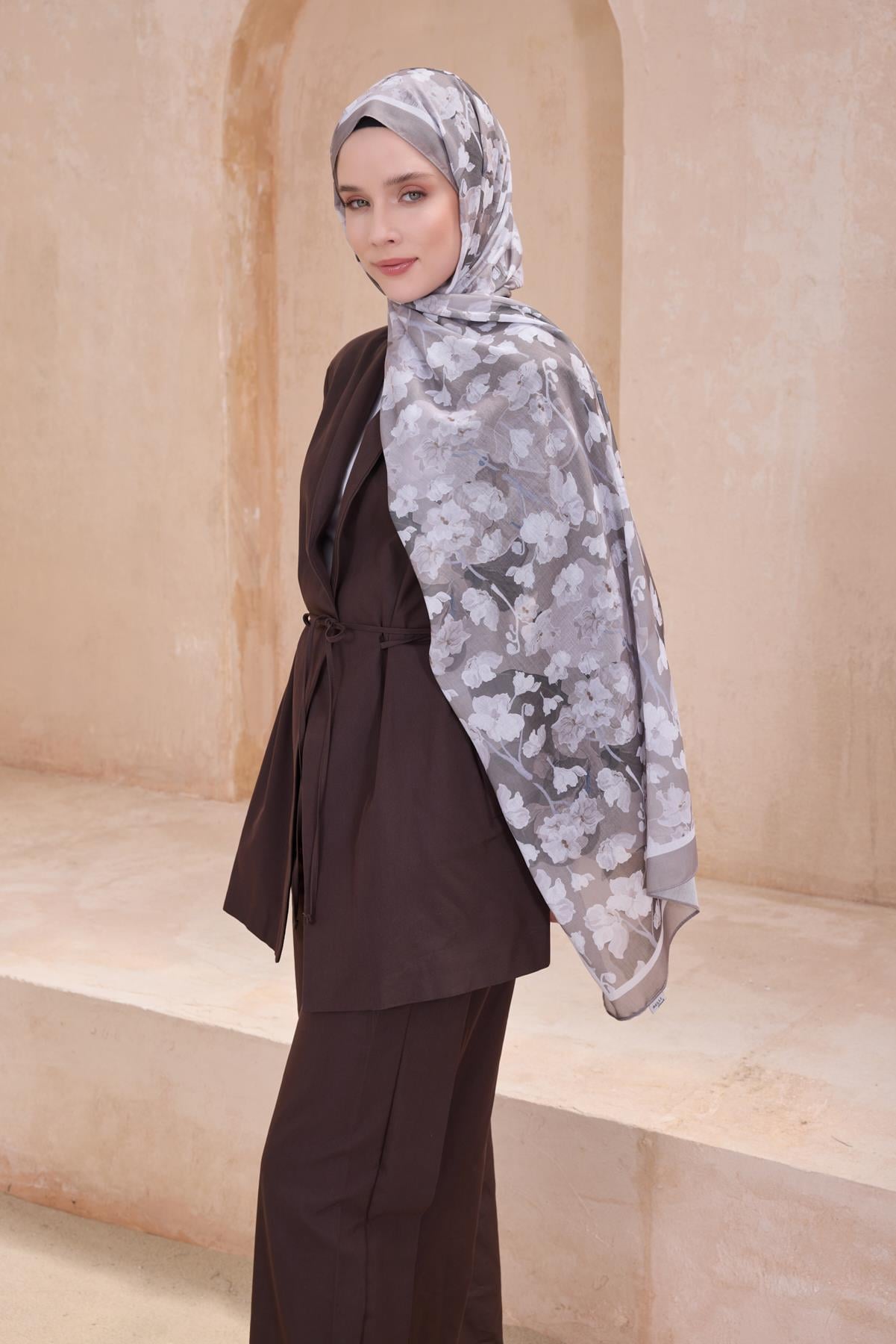 Belli Fresh Tela Şal 4 - Taş