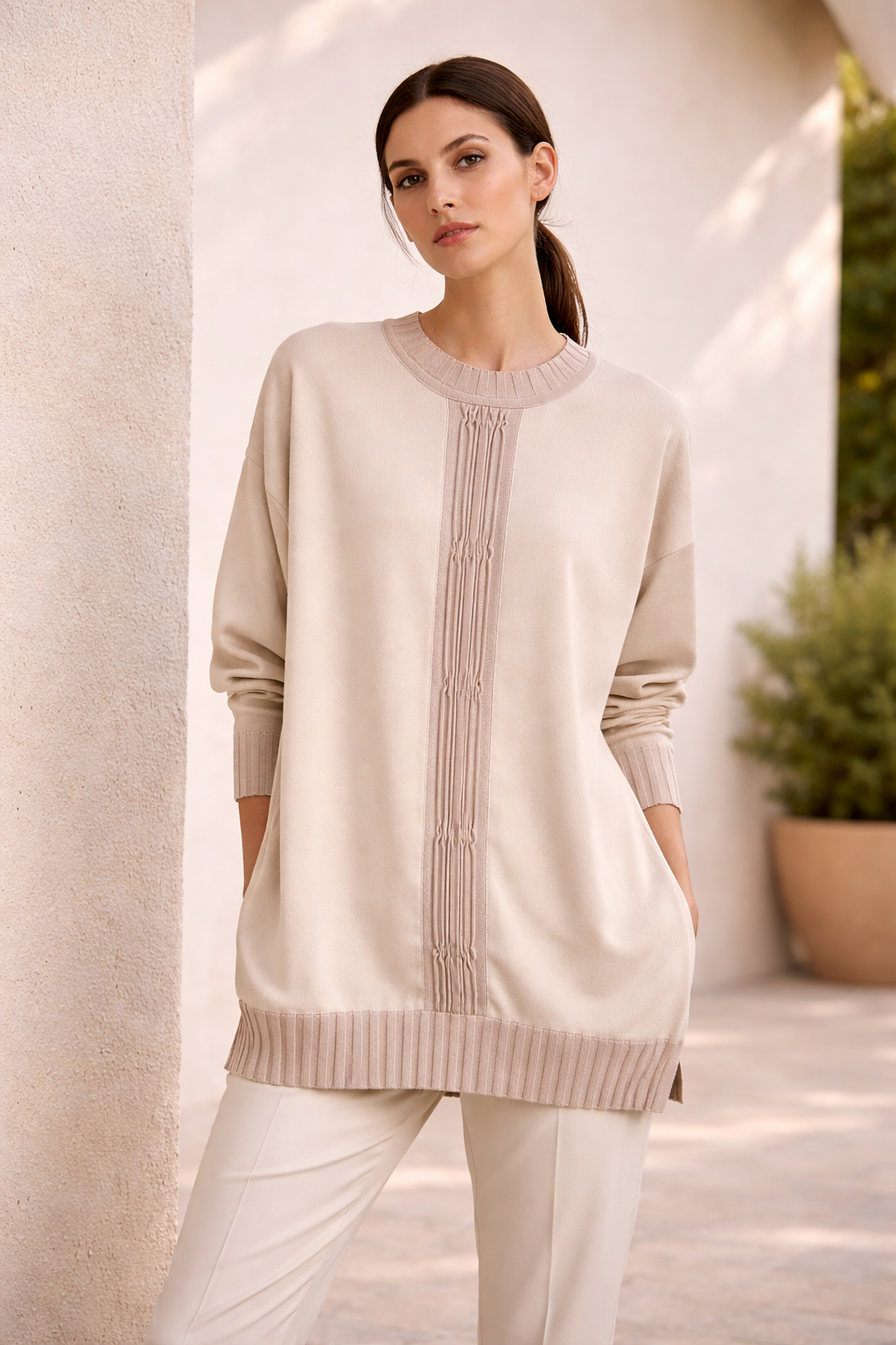 Ghisa 4422 Tunik - Bej
