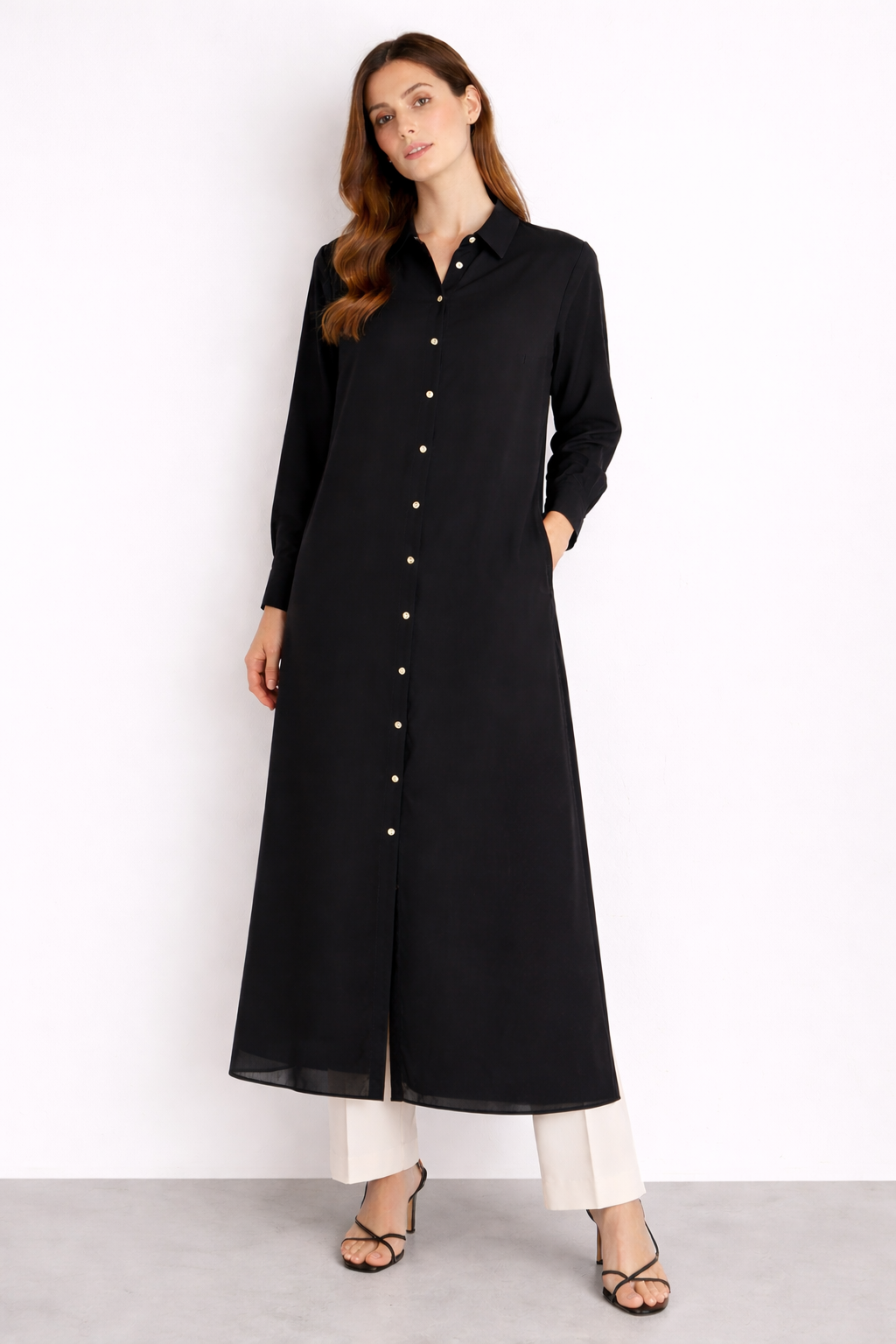 Ghisa 7332 Ferace - Siyah