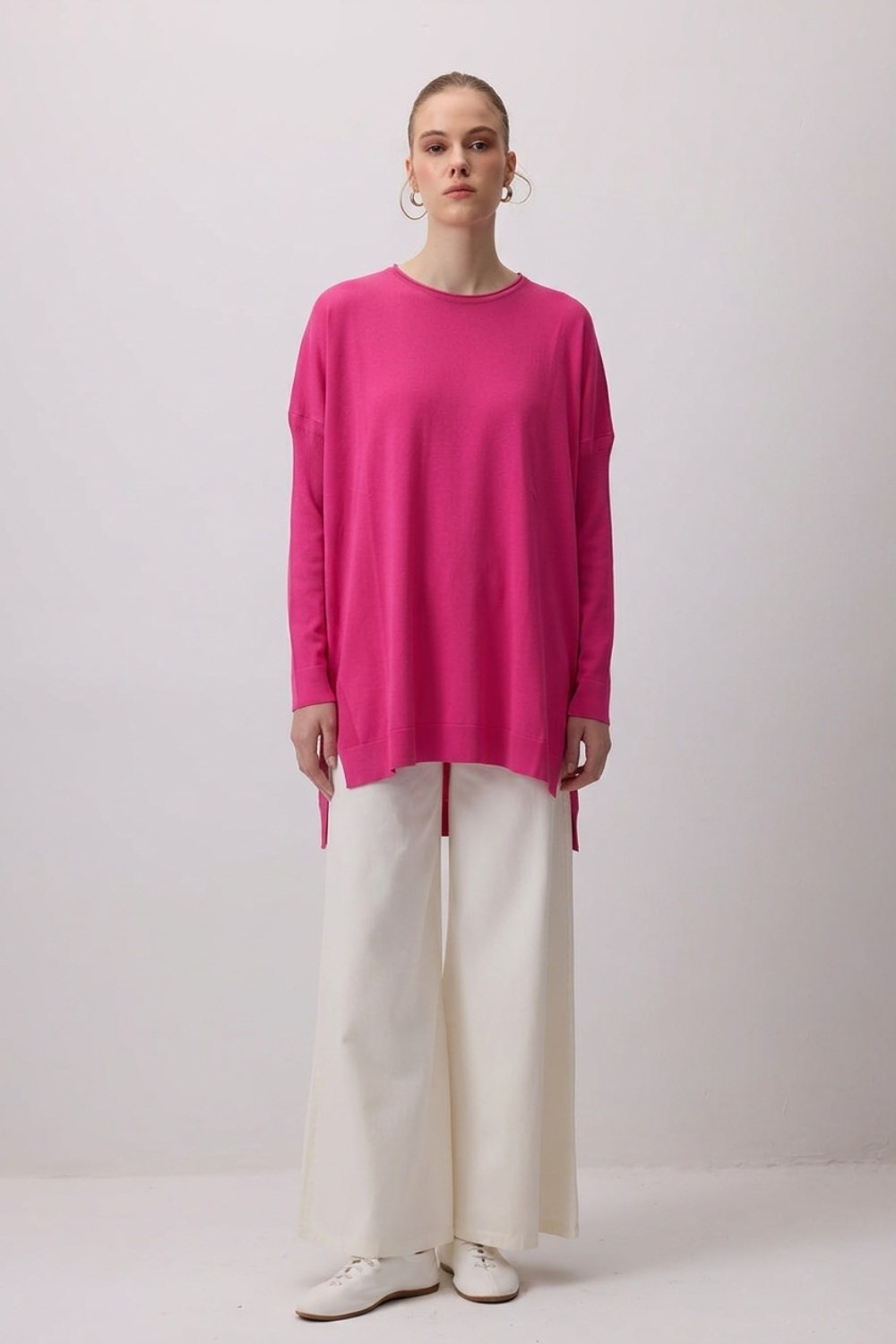 Nuss 116 TUNİK Fuşya Tunik NUSS 