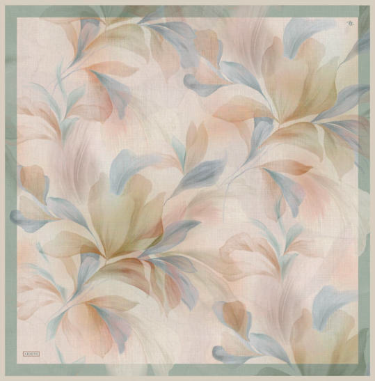 Armine Dj Saf Twill İpek Eşarp 9519D (T) - Çağla