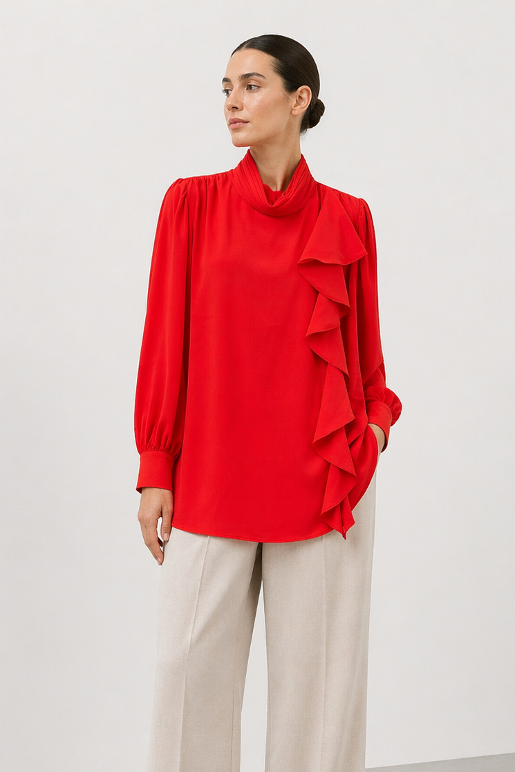 Ghisa 4343 Tunik - Mercan