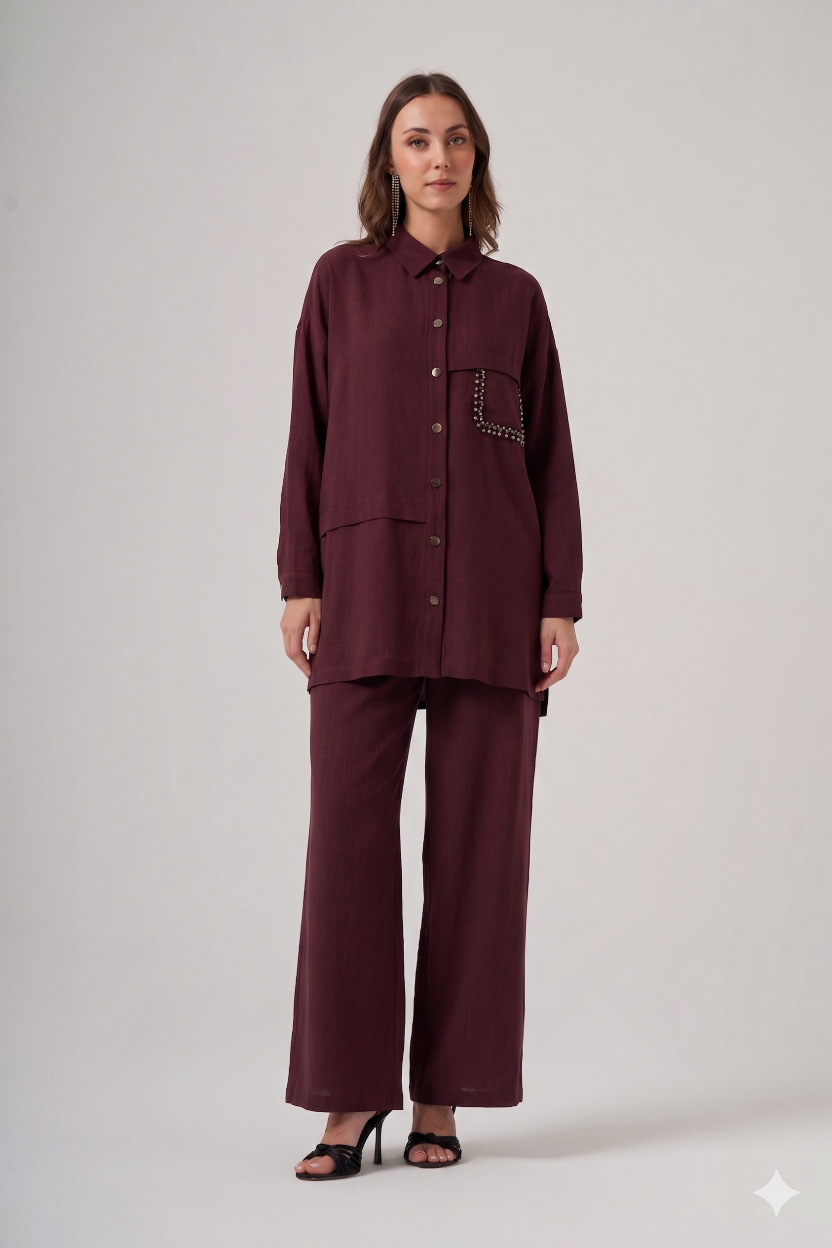 Nuss 1052 Takım - Mürdüm