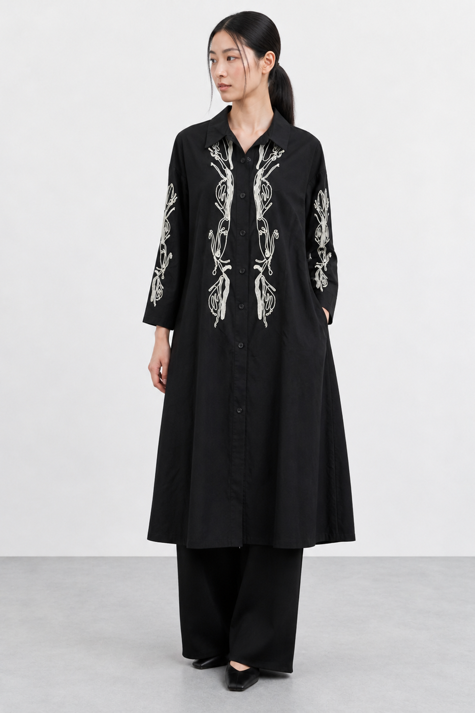 Ghisa 7337 Tunik - Siyah