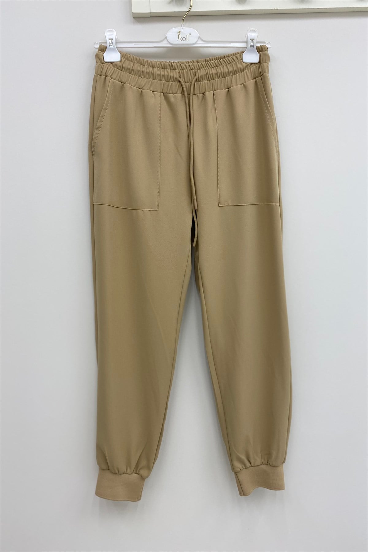 İKOLL İkoll 26234 Basic Jogger Pantolon - Toprak