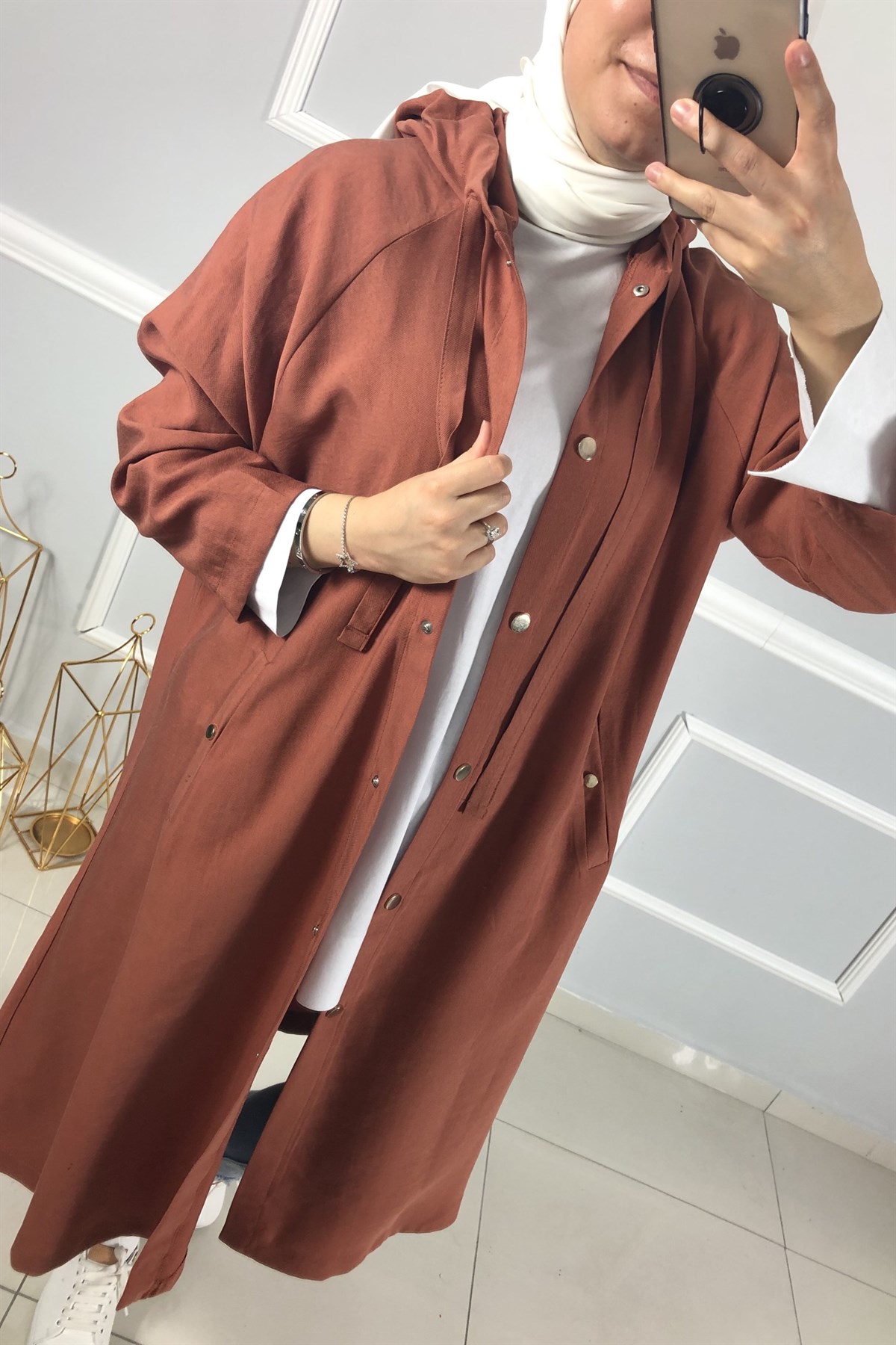 İKOLLİkoll 22014 Reglan Kol Kap - Kiremit