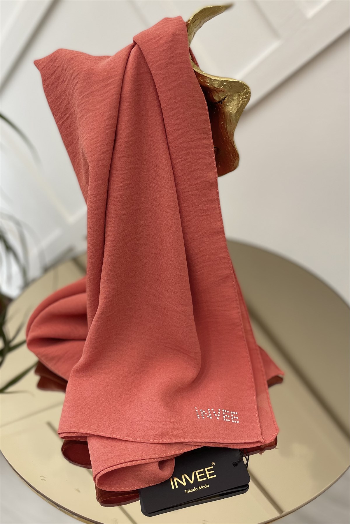 İNVEE İnvee 1246 Caz Şal - Ateş