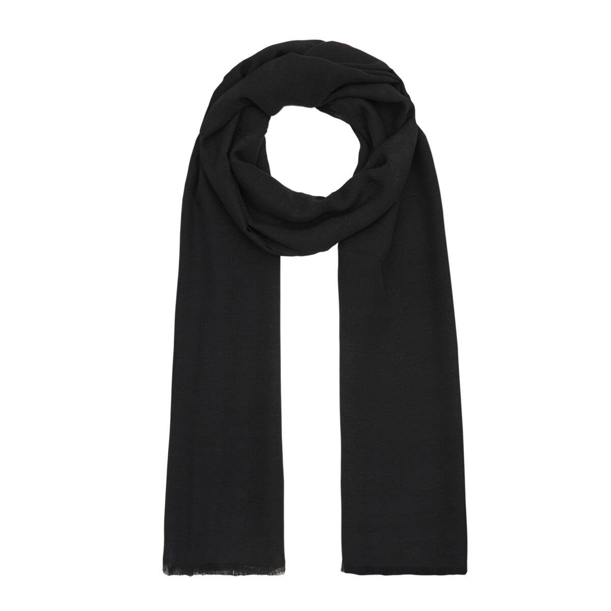 İPEKEVİ İpekevi 04356 Dört Mevsim Monogram Şal - Siyah  Şal 