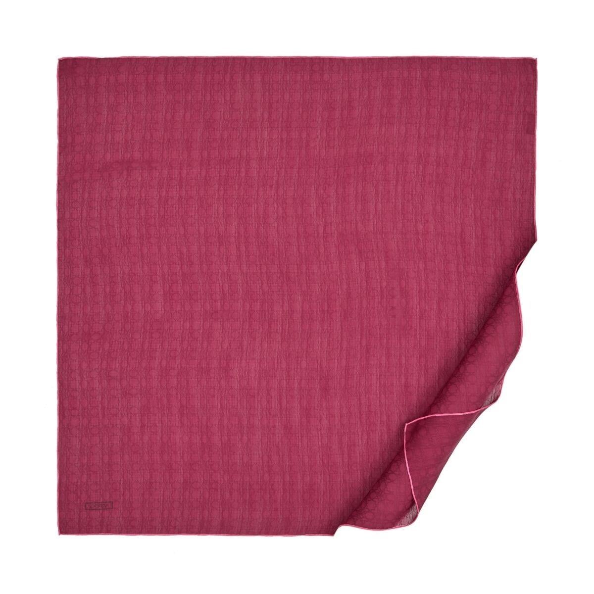 İPEKEVİ İpekevi 04358 Dört Mevsim Monogram Eşarp - Erguvan  Eşarp 
