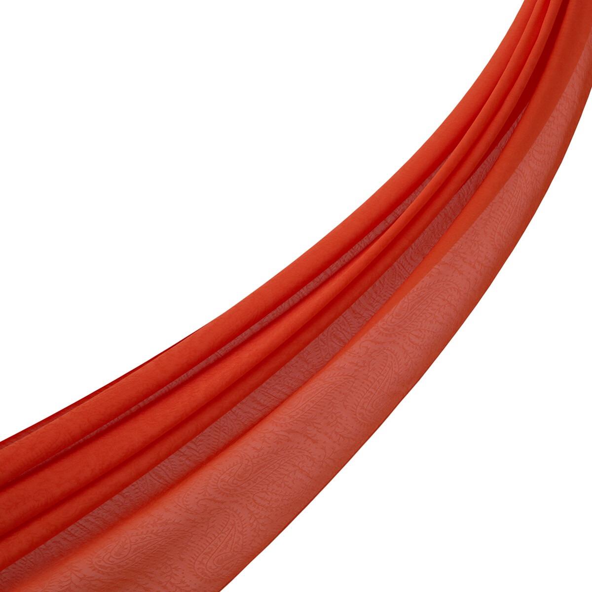 İPEKEVİ İpekevi 04391 Dört Mevsim Siyah Desenli Monogram Şal - Turuncu İpekevi 04391 Dört Mevsim Siyah Desenli Monogram Şal - Bilen Giyim Şal 