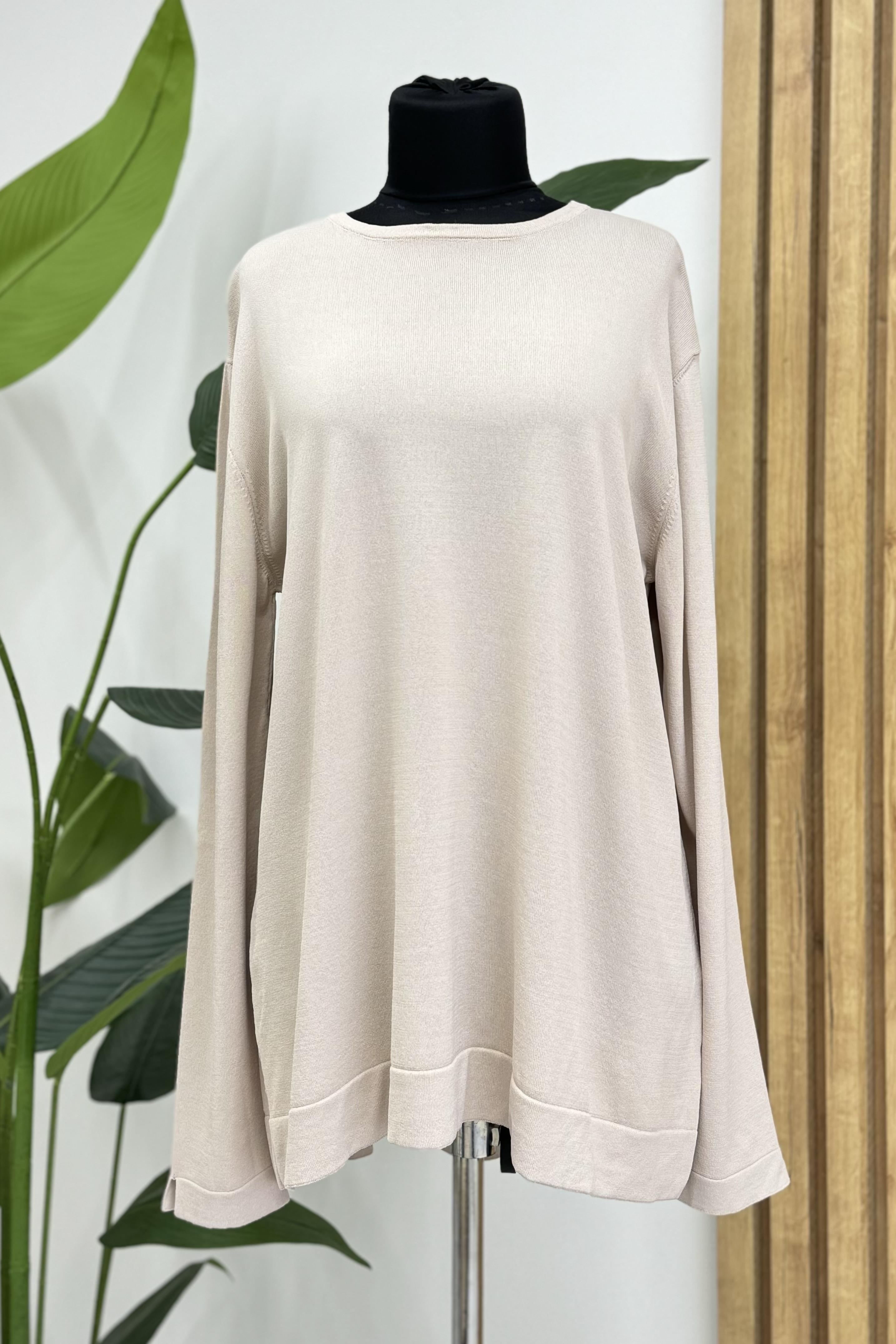PUANE Merserize Basic Bluz 10481 - Bej  Bluz & Gömlek