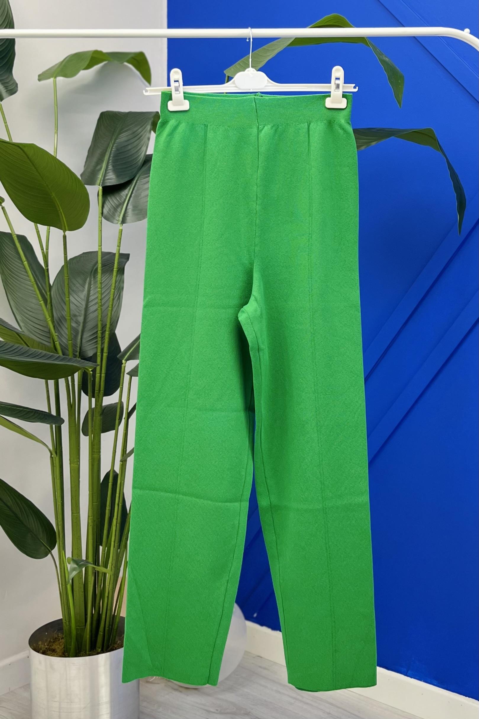 MİSSEMRAMİSS Missemramiss 4159 Elegante Pamuklu Triko Pantolon - Benetton  Pantolon