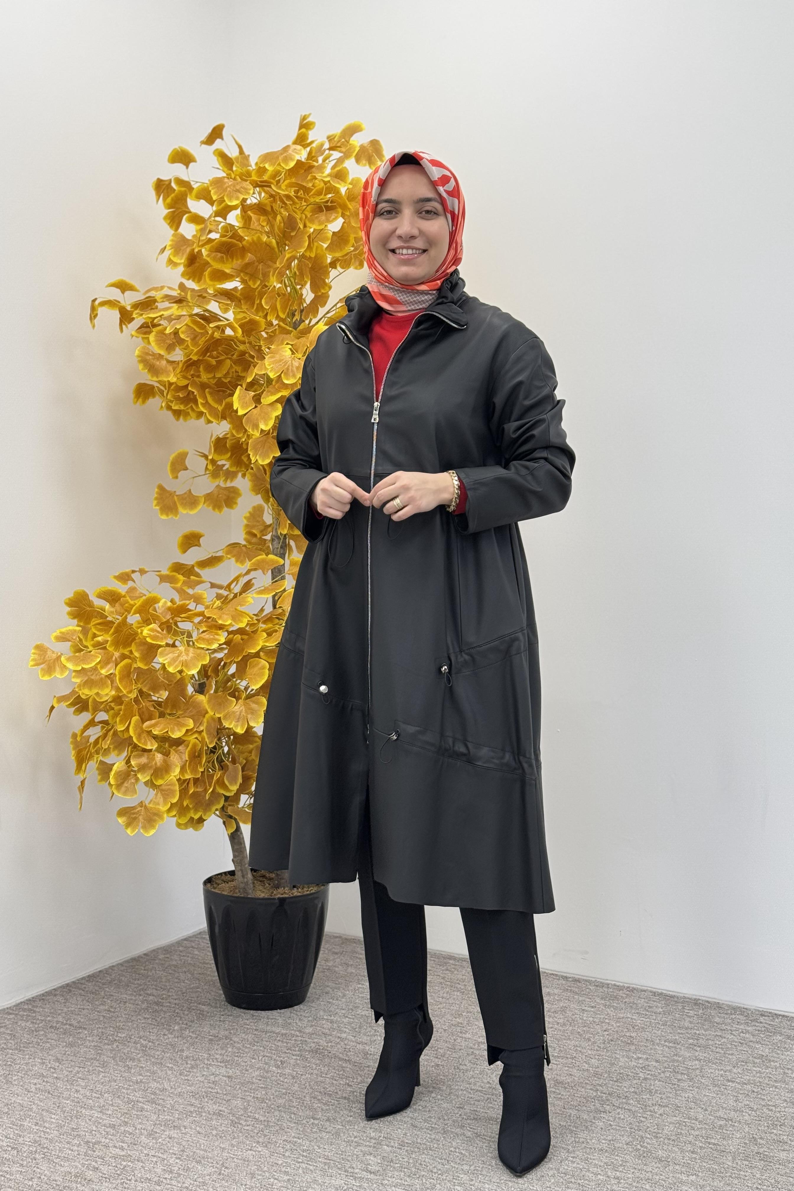 MİSSWHENCE Misswhence 36414 Deri Kap - Siyah Misswhence 36414 Deri Kap - Siyah - Bilen Giyim Kap 