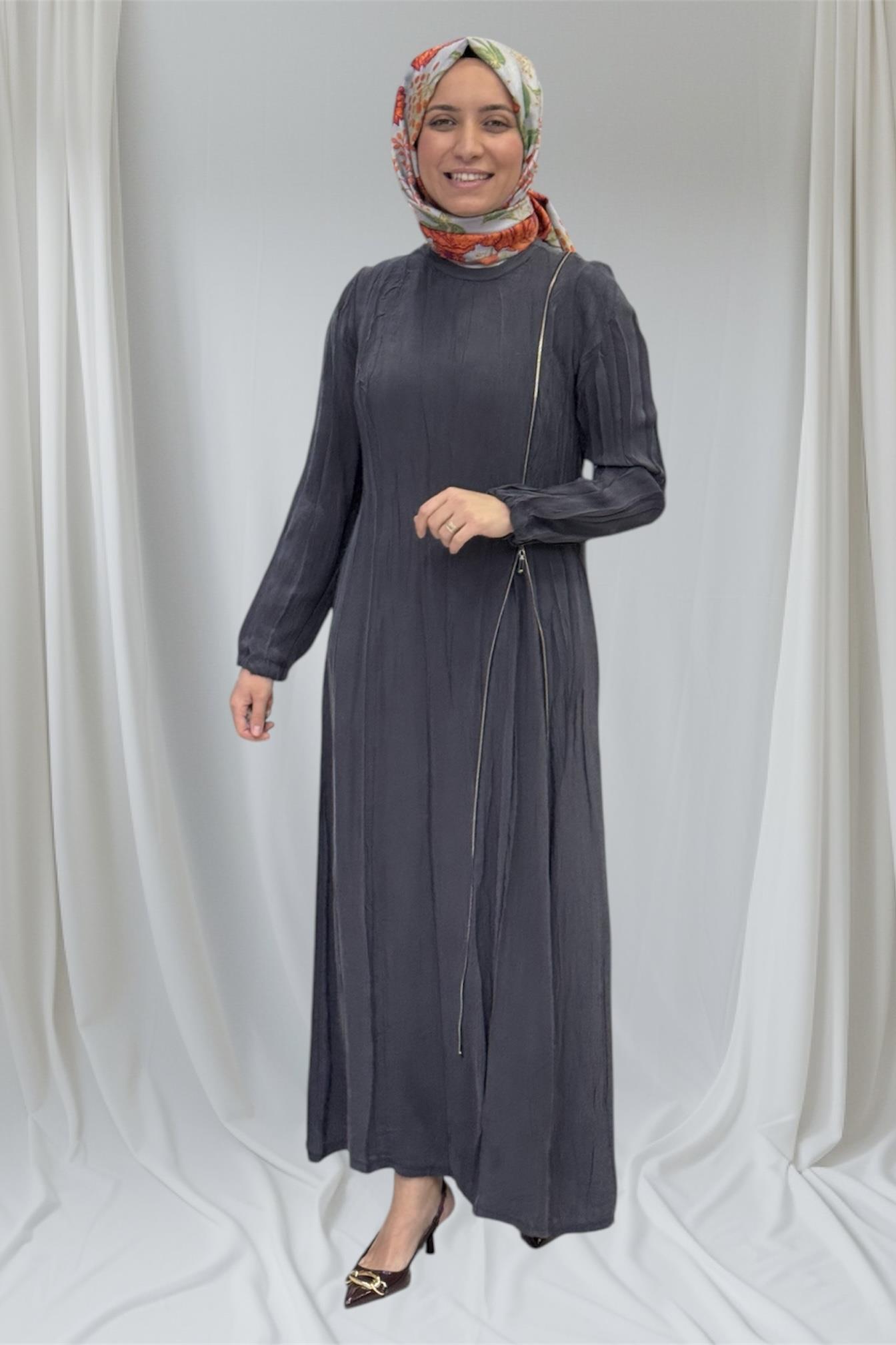 MİSSWHENCE Misswhence 37830 Elbise - İndigo Misswhence 37830 Elbise - Bilen Giyim Elbise 