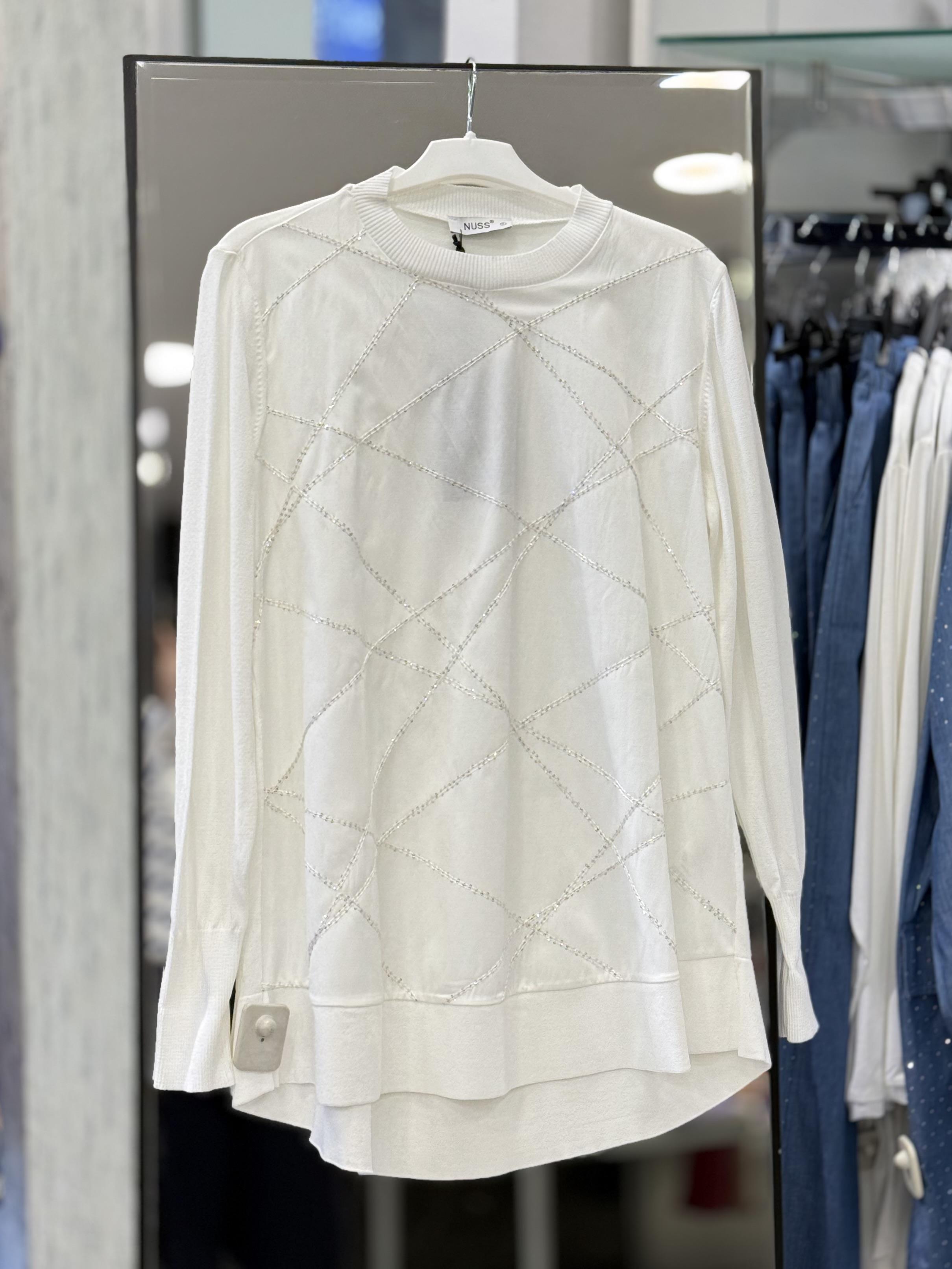 NUSS Nuss 3010 Tunik - Ekru Nuss 3010 Tunik - Bilen Giyim Tunik 