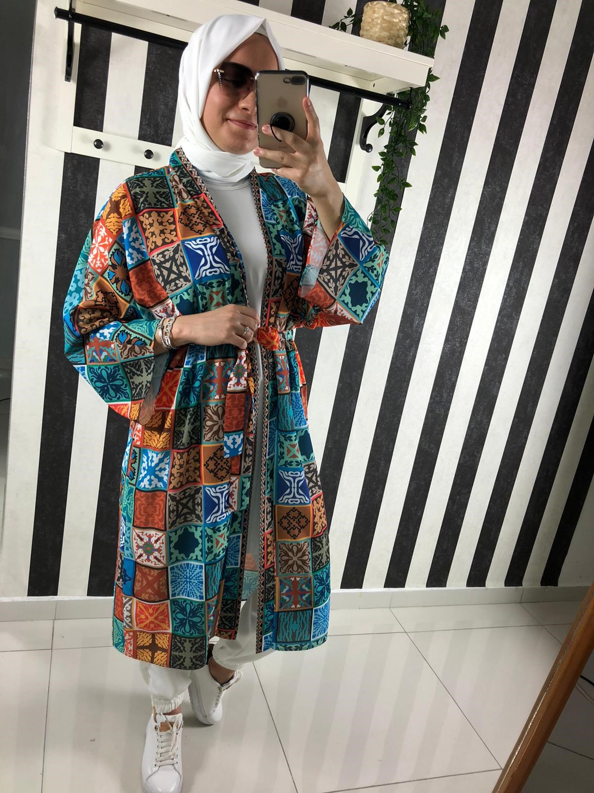 SOULLoreen Soul 20295 Kimono - Yeşil