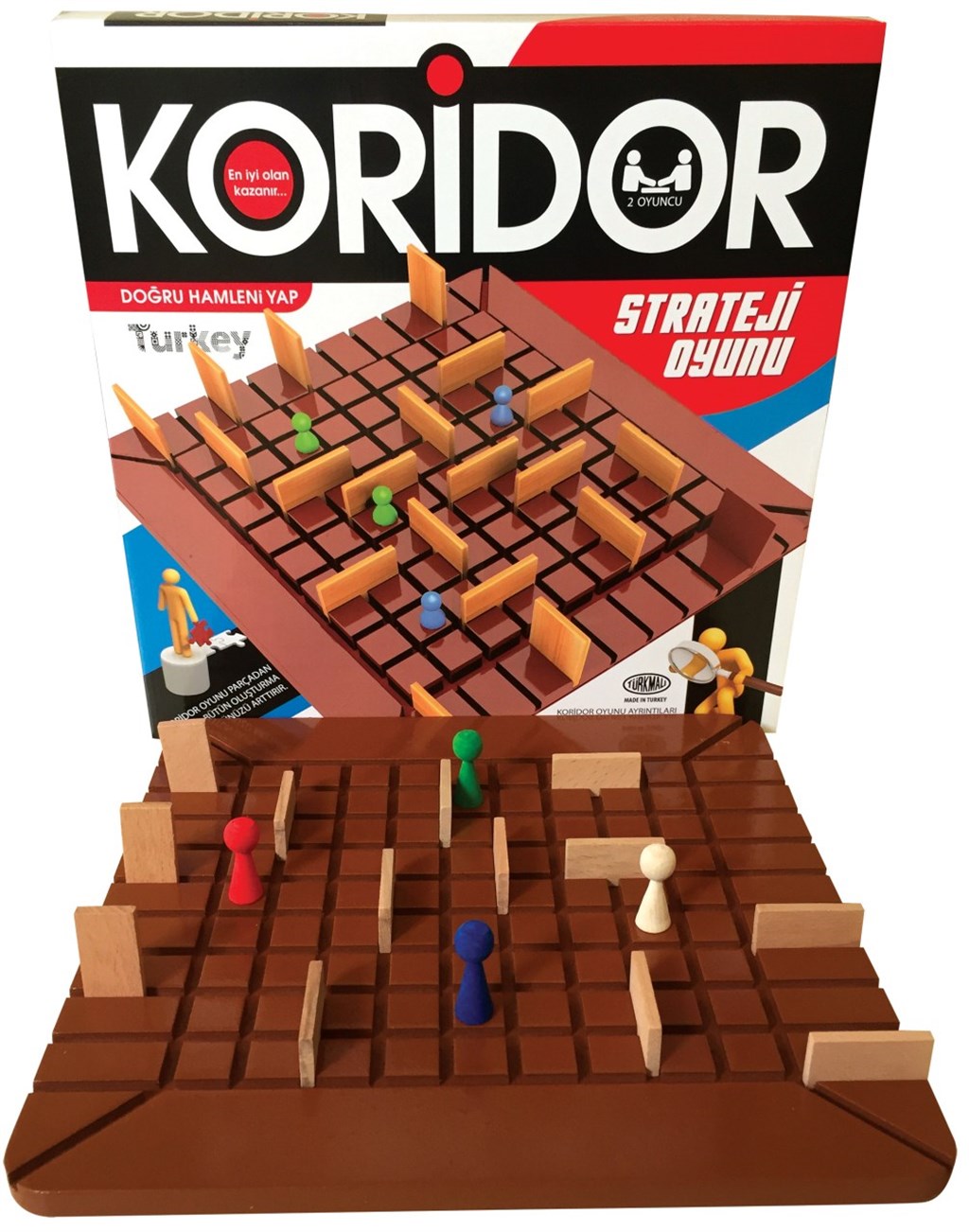 Koridor Zeka Mantık ve Strateji Oyunu Akıl Oyunları