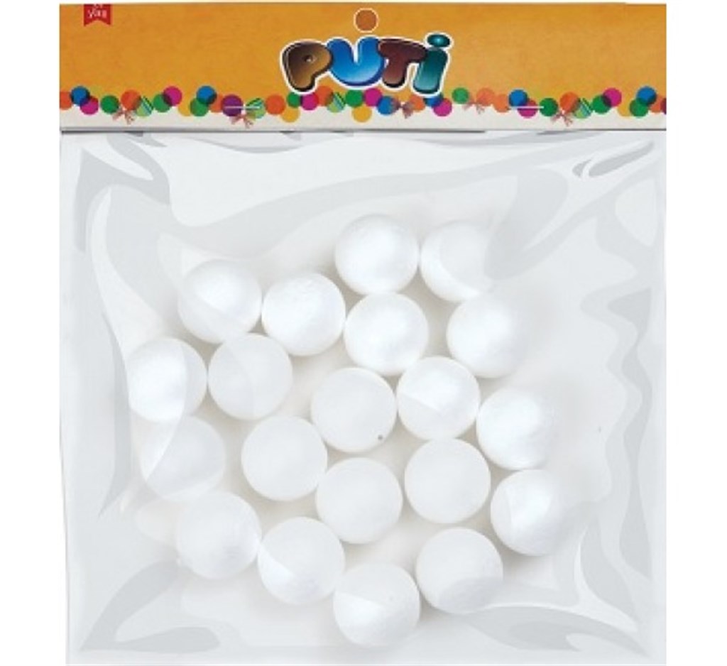 PUTİ KÖPÜK TOP 3CM 20'Lİ