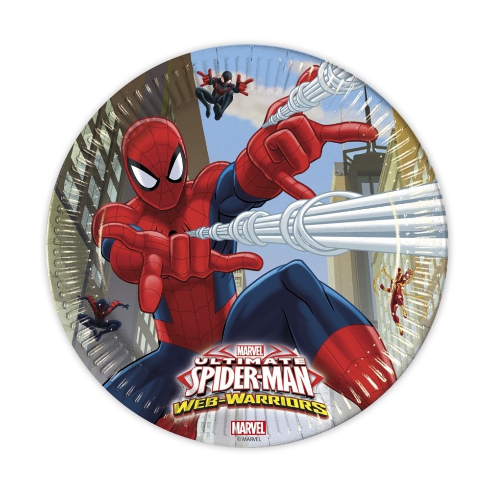 Spiderman (Örümcek Adam) Tabak