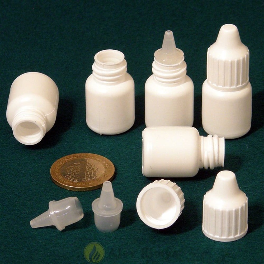5 ml Beyaz, Damlalıklı Şişe