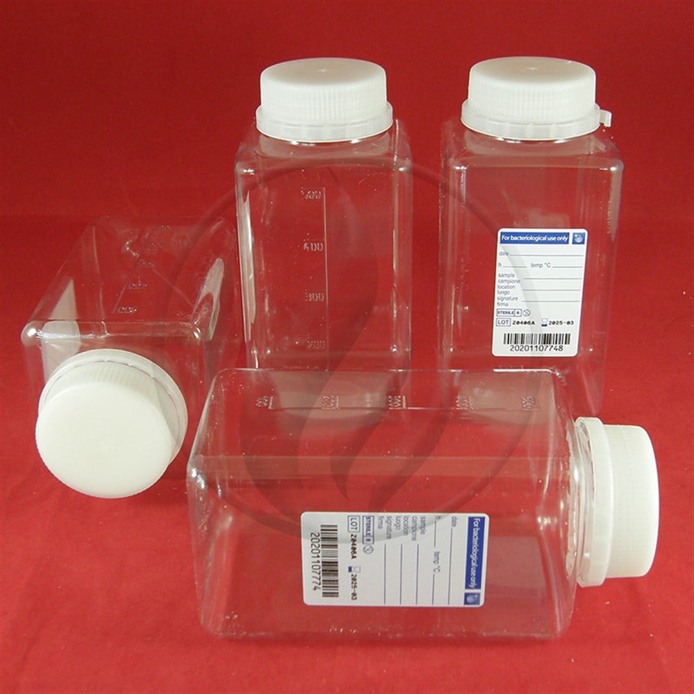 LP Italiana500 ml Gama Steril, Boş, Pet Su Numune ŞişesiAK258