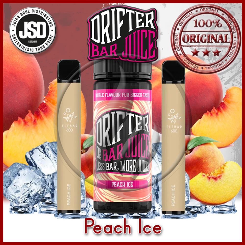 Vampire VapeDrifter Bar - Peach IceJSD - Peach Ice 10 ml