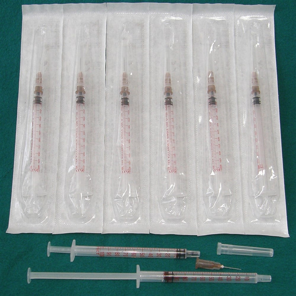 Enjektör 1ml İnsülin Enjektörü