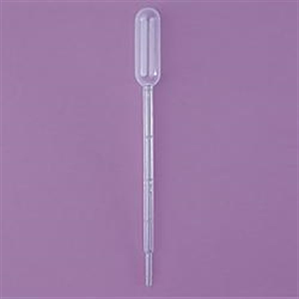 Pastör Pipeti, Hacim 1 ml, Uzunluk 150 mm, 30 damla/ml, tek tek poşette steril - 1 Pakette 100 Adet
