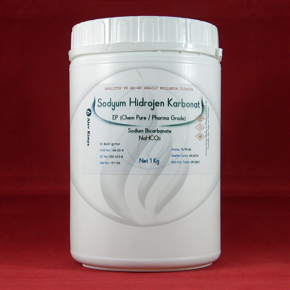 Alev KimyaSodyum Hidrojen Karbonat (Sodyum Bikarbonat ) EP- Pharma Grade [144-55-8]AKSHKPG
