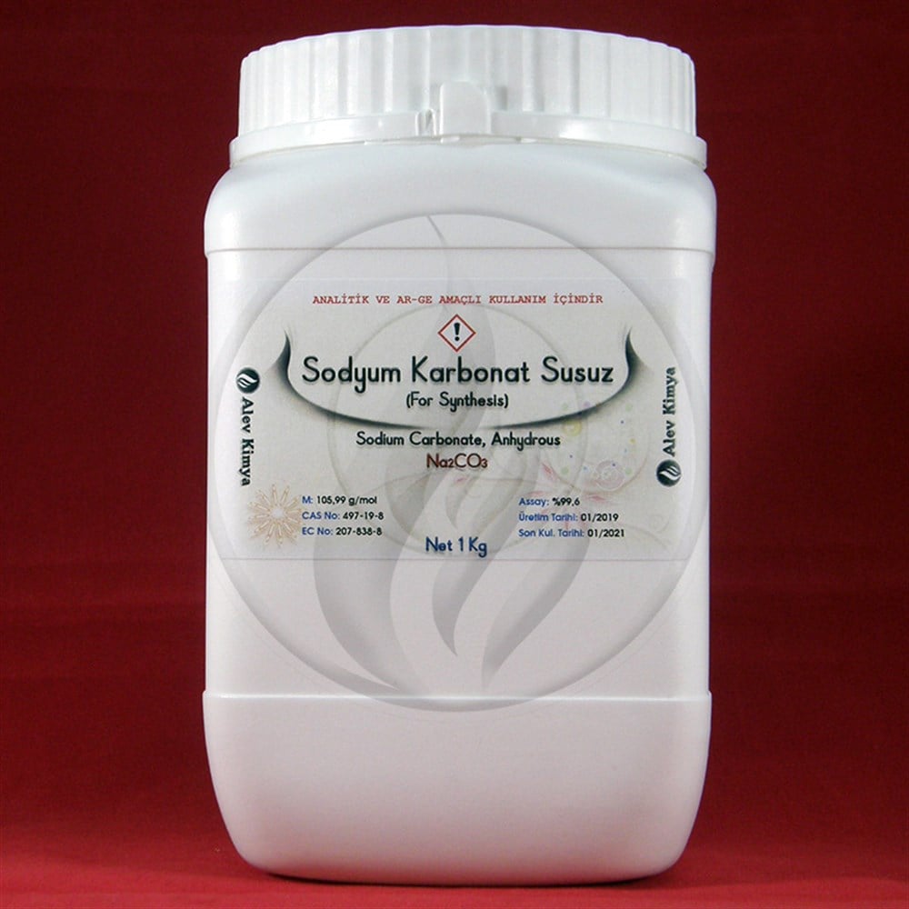 Sodyum Karbonat (Susuz) - For Synthesis [497-19-8] 1 Kg