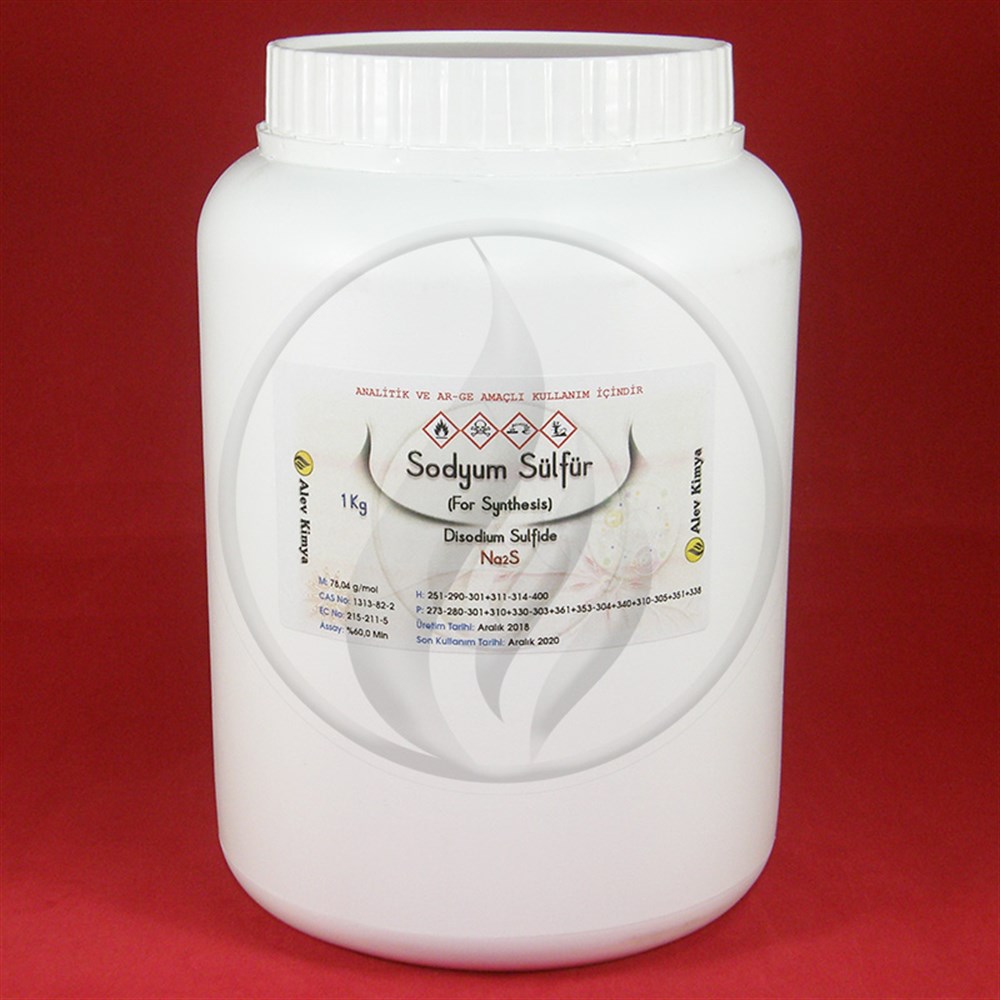 Alev KimyaSodyum Sülfür (Zırnık) - For Synthesis [1313-82-2] 1 KgAKSSU