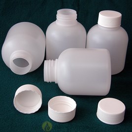 HDPE Şişe, Sızdırmaz Kapak, 250 ml