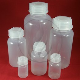 PP Şişe, Sızdırmaz Kapak, Geniş Boyunlu, 1000 ml