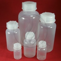 PP Şişe, Sızdırmaz Kapak, Geniş Boyunlu, 250 ml 