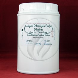 Alev KimyaSodyum Dihidrojen Fosfat, Dihidrat  [7558-80-7]AKSDH