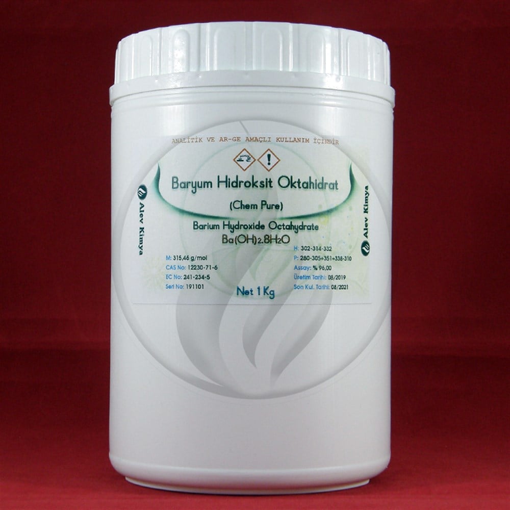 Baryum Hidroksit Oktahidrat .8H2O [12230-71-6]