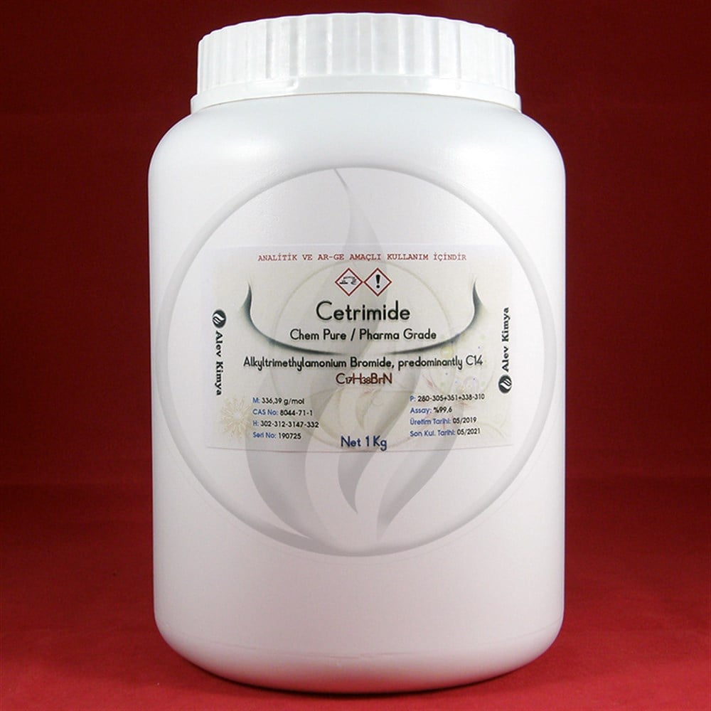 Alev KimyaCetrimide - Pharma Grade [8044-71-1]AKCET