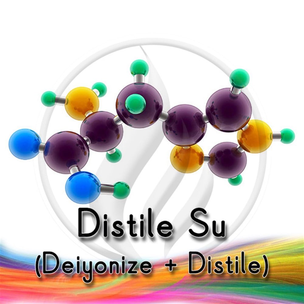 Alev KimyaDistile Su (Deiyonize + Distile) [7732-18-5] 1 LtAKDES