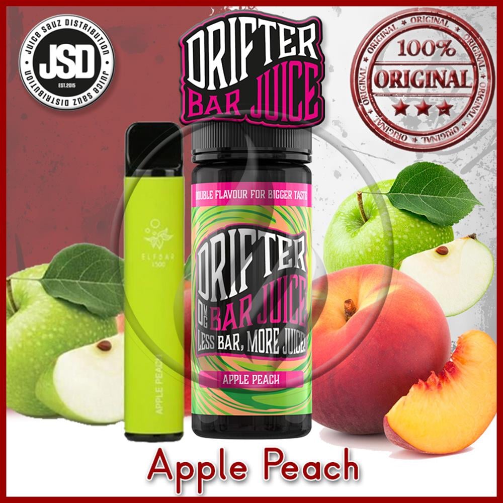 Vampire VapeDrifter Bar - Apple PeachJSD - Apple Peach 10 ml