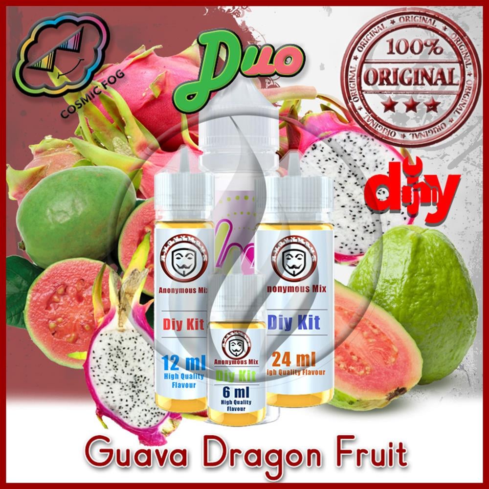 Drifter BarGuava Dragon Fruit Diy Kit - Duo - Cosmic FogCF - Guava Dragon Fruit Diy Kit 6 ml