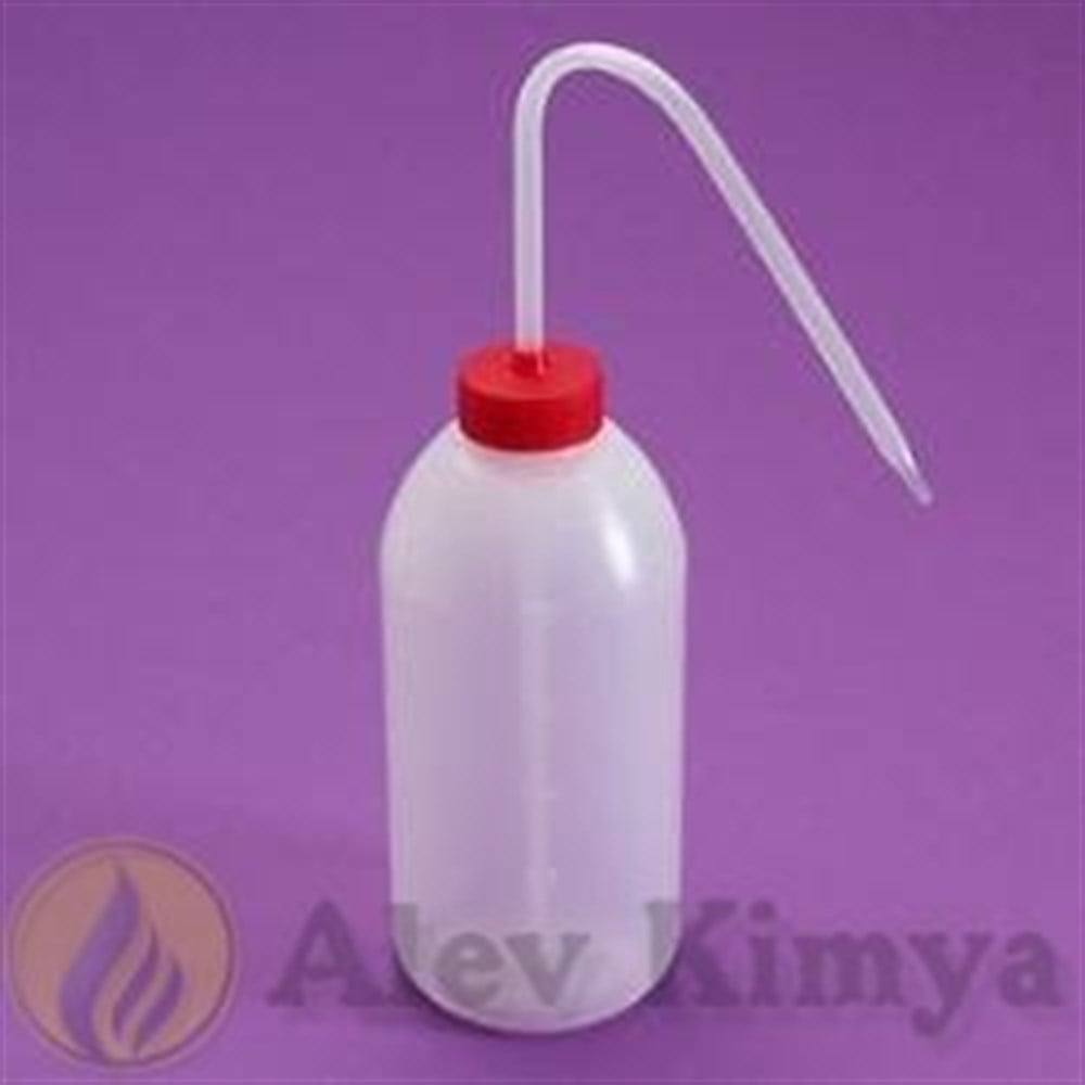 LDPE Piset, Kırmızı Kapaklı, 500 ml