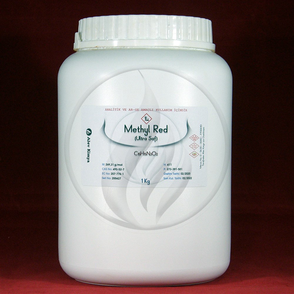 Alev KimyaMetil Kırmızısı - Methyl Red (CI 13020) - Ultra SafAKIMR0.1