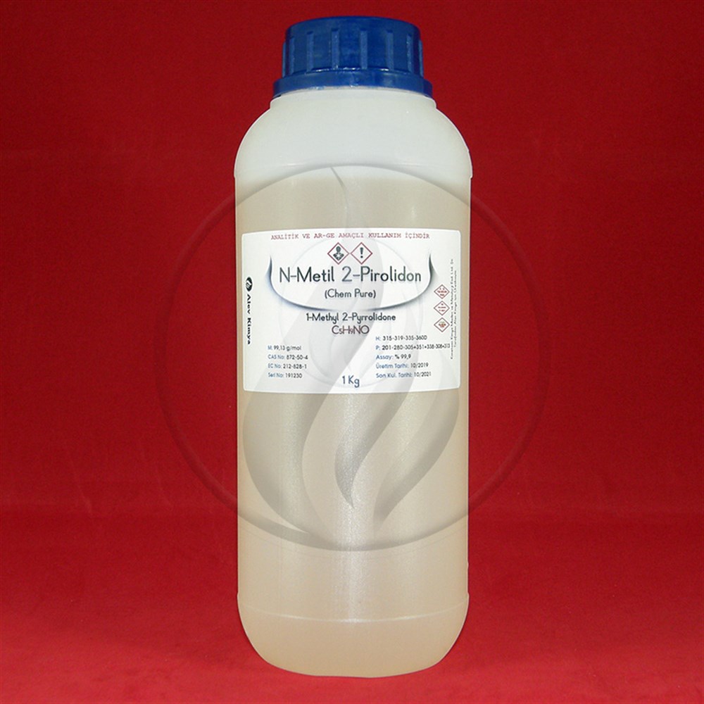 Alev KimyaMetil Pirolidon (N-Methyl Pyrrolidone) - Chem Pure [872-50-4] 1 KgAKMPL